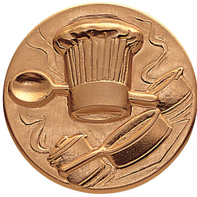 CULINARY ARTS, 2 INCH STAMPED INSERT