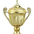 CUP WITH LID ON BASE 25 INCH  SILVER
