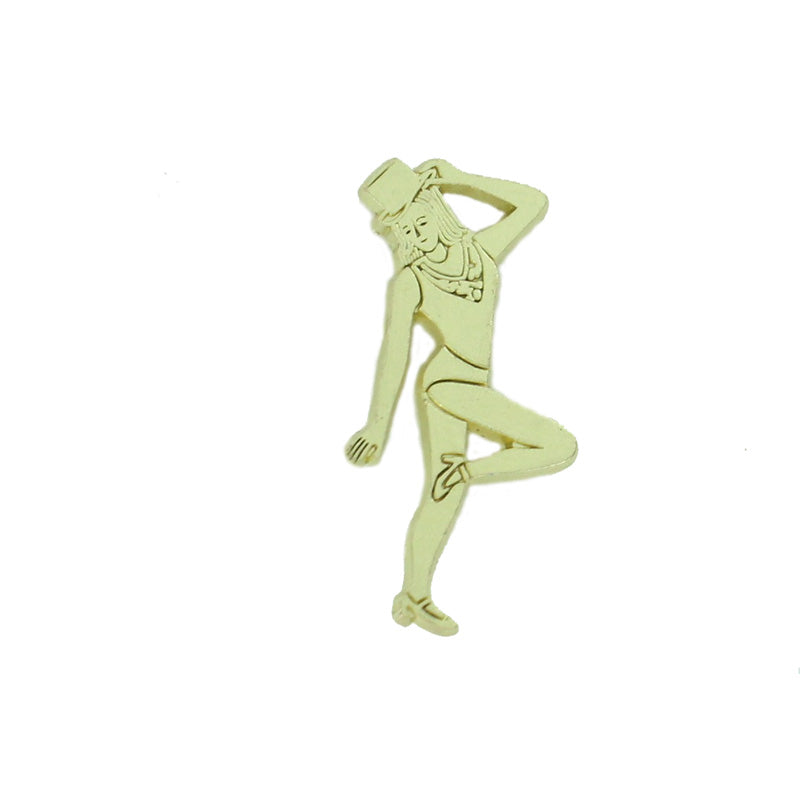 DANCE CHENILLE PIN GOLD