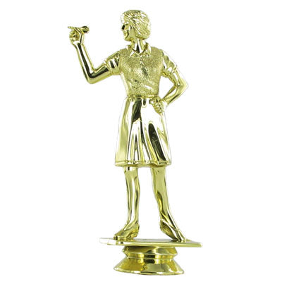 DARTS FEMALE TROPHY FIGURE