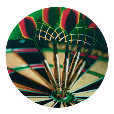 2 Inch in Diameter Round Darts Mylar Insert