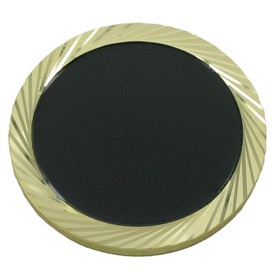 DIAMOND ENGRAVED BLACK PIN