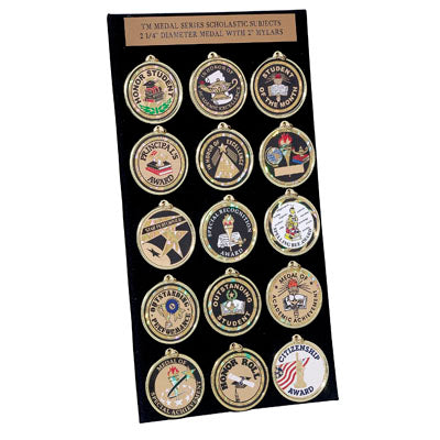 DISPLAY TM MEDAL SCHOLASTIC