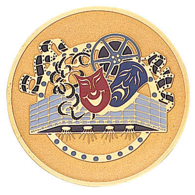 DRAMA, 2 INCH ETCHED ENAMELED