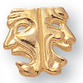 DRAMA CHENILLE PIN GOLD