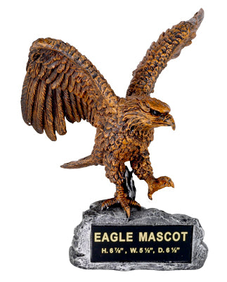 EAGLE MASCOT TROPHY WITHOUT PLATE