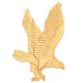 EAGLE PIN GOLD, QUALITY CLUTCH