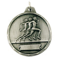FEMALE TRACK RUNNER  W/SCROLL