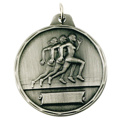 FEMALE TRACK RUNNER  W/SCROLL