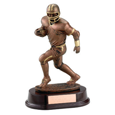 FOOTBALL, 9 INCH TROPHY