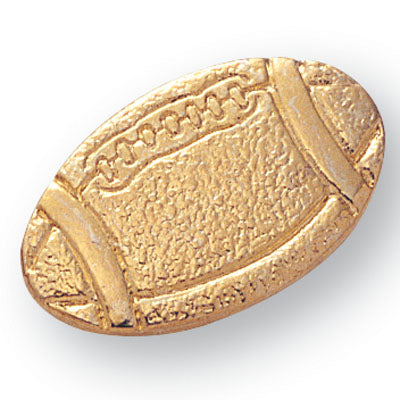 FOOTBALL CHENILLE PIN GOLD