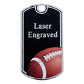 FOOTBALL DOG TAG