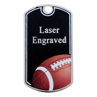 FOOTBALL DOG TAG