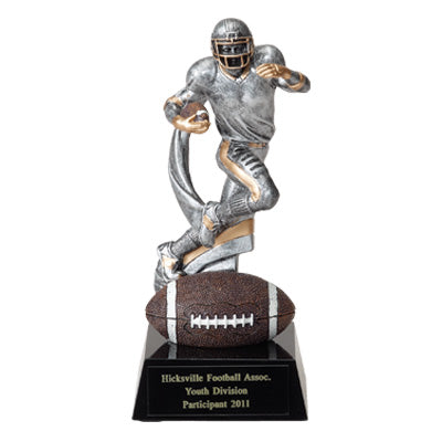FOOTBALL RESIN TROPHY - NO PLATE