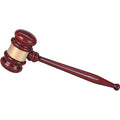 GAVEL, 10 INCH, ROSEWOOD PIANO FINISH
