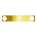 SATIN BRASS/GOLD GAVEL BAND FOR 10 INCH GAVEL