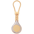 GOLD AND SILVER KEY CHAIN, BOXED