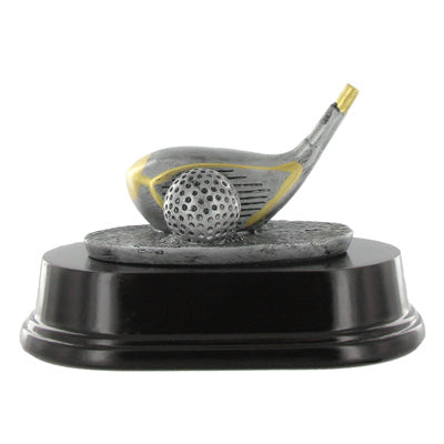 GOLF DRIVER RESIN FIGURE