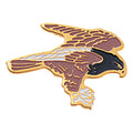 HAWK  PIN ENAMELED