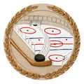 HOCKEY  PLAQUE MOUNT