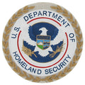 HOMELAND SECURITY PLAQUE MOUNT