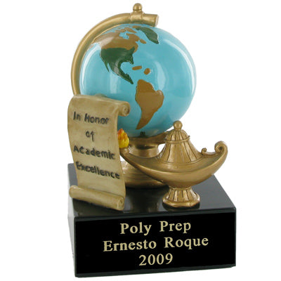 HONOR OF ACADEMIC EXCELLENCE SCHOLASTIC TROPHY, 5 INCH