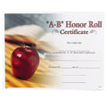 HONOR ROLL A-B CERTIFICATE