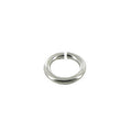 JUMP RINGS, 1/4 INCH SILVER 100 BAG