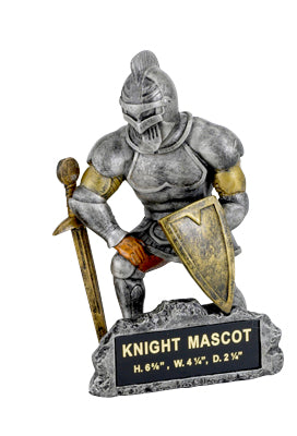 KNIGHT MASCOT TROPHY WITHOUT PLATE