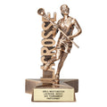 LACROSSE FEMALE RESIN TROPHY - NO PLATE