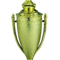LAMP OF LEARNING TROPHY CUP, 8-1/2 INCH, WHITE PLASTIC BASE