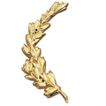 LEFT WREATH TRIM, GOLD 6-3/4 INCH