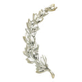 LEFT WREATH TRIM, SILVER  6-3/4 INCH