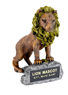 LION MASCOT TROPHY WITHOUT PLATE