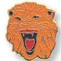 LION PIN ENAMELED