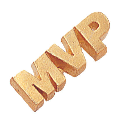 M.V.P. CHENILLE PIN GOLD