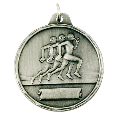 MALE TRACK RUNNER W/ SCROLL