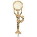 MALE VICTORY PLASTIC RISER HOLDS 2 INCH MEDALLION