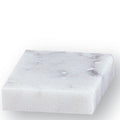 MARBLE PAPERWEIGHT 3 X 3 WHITE