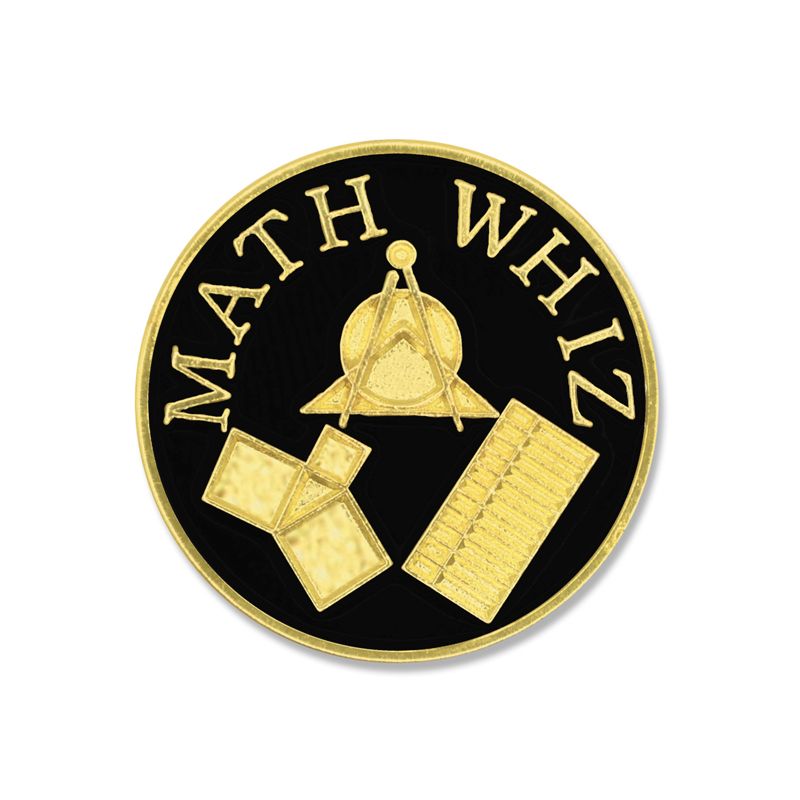 MATH WHIZ PIN