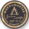 2 Inch in Diameter Round Mathematics Insert with Mylar Detailing