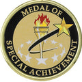 2 Inch in Diameter Round Special Achievement Insert with Mylar Detailing