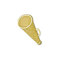 MEGAPHONE CHENILLE PIN GOLD