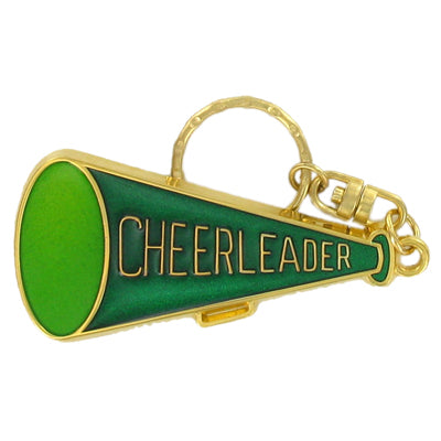 MEGAPHONE, GREEN KEYRING, BAGGED