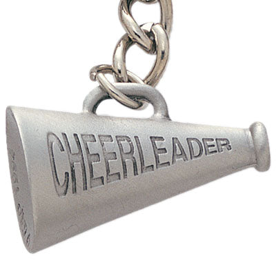 MEGAPHONE PEWTER KEY CHAIN
