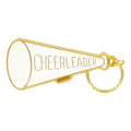 MEGAPHONE, WHITE KEYRING, BAGGED