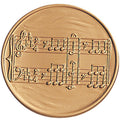 MUSIC GENERAL, 2 INCH STAMPED INSERT