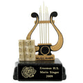 MUSIC LYRE SCHOLASTIC TROPHY, 5 INCH