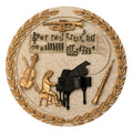 MUSIC ORCHESTRA PLAQUE MOUNT