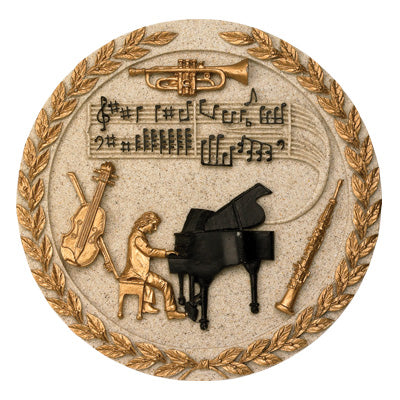 MUSIC ORCHESTRA PLAQUE MOUNT